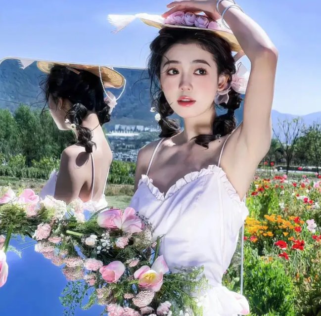 碧窗艳影
